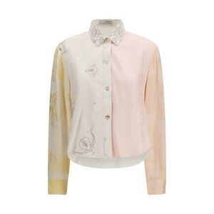 E.L.V. Denim Women Emilie Embroidered Shirt